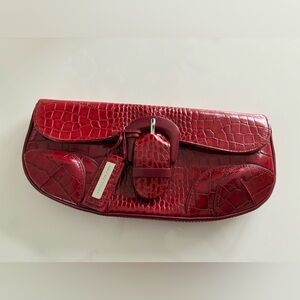 Antonio Melani Leather Clutch